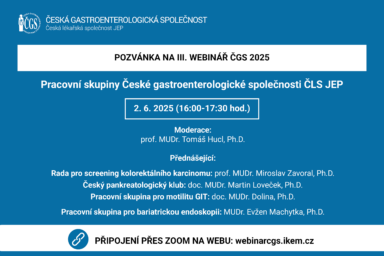 POZVÁNKA WEBINAR CGS III